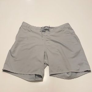 Grey Ten Thousand Work Out Shorts